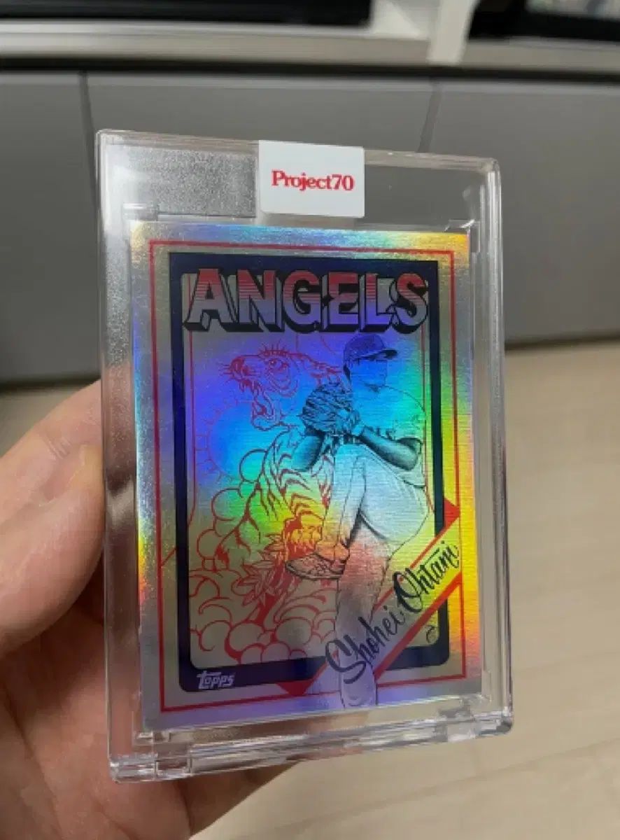 TOPPS トップス プロジェクト70 大谷 翔平 レインボー箔 カード