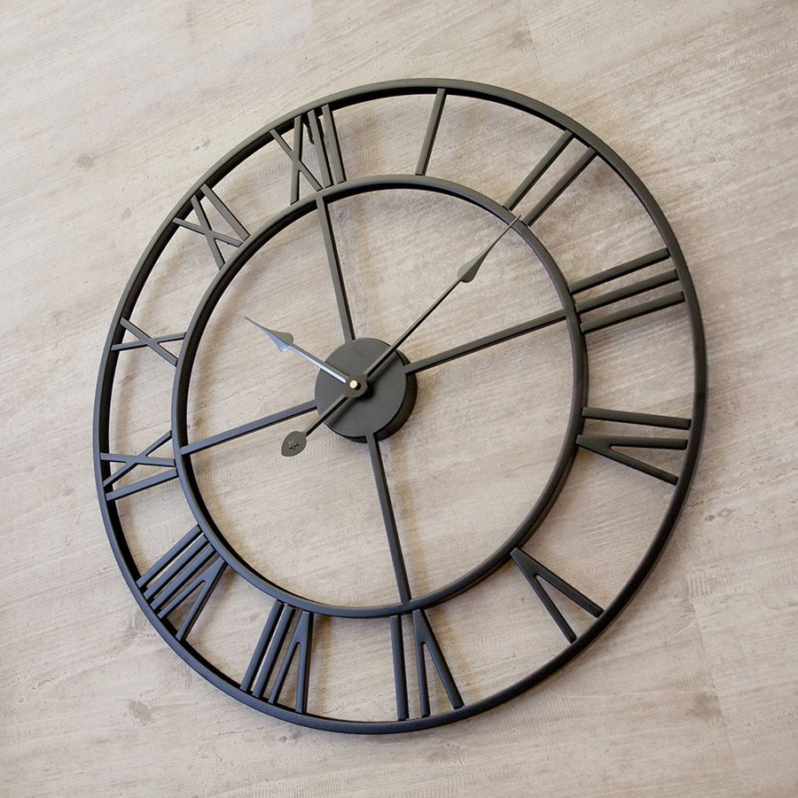 ウォールクロック Iron