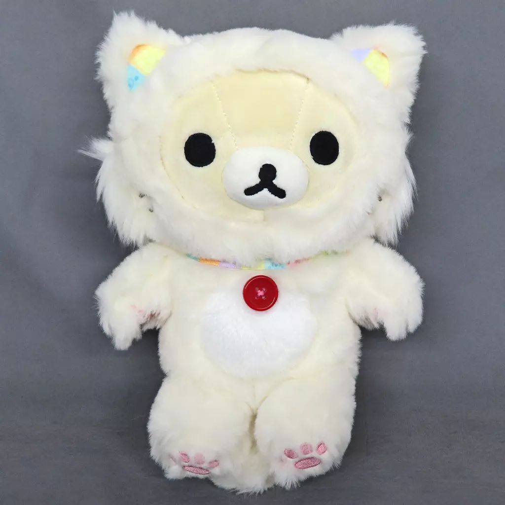 くま式 コリラックマ もっとのんびりねこ あつめてぬいぐるみ 中古】ぬいぐるみ コリラックマ(もっと♪のんびりネコ