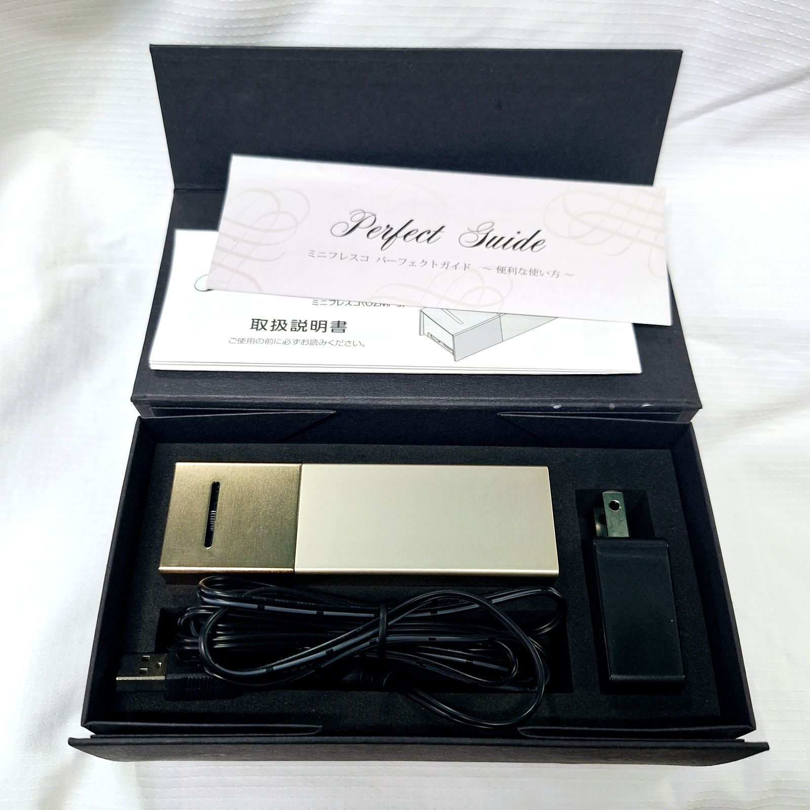 中古☆箱あり Mini Fresco ミニフレスコ ポータブルオゾン発生器 