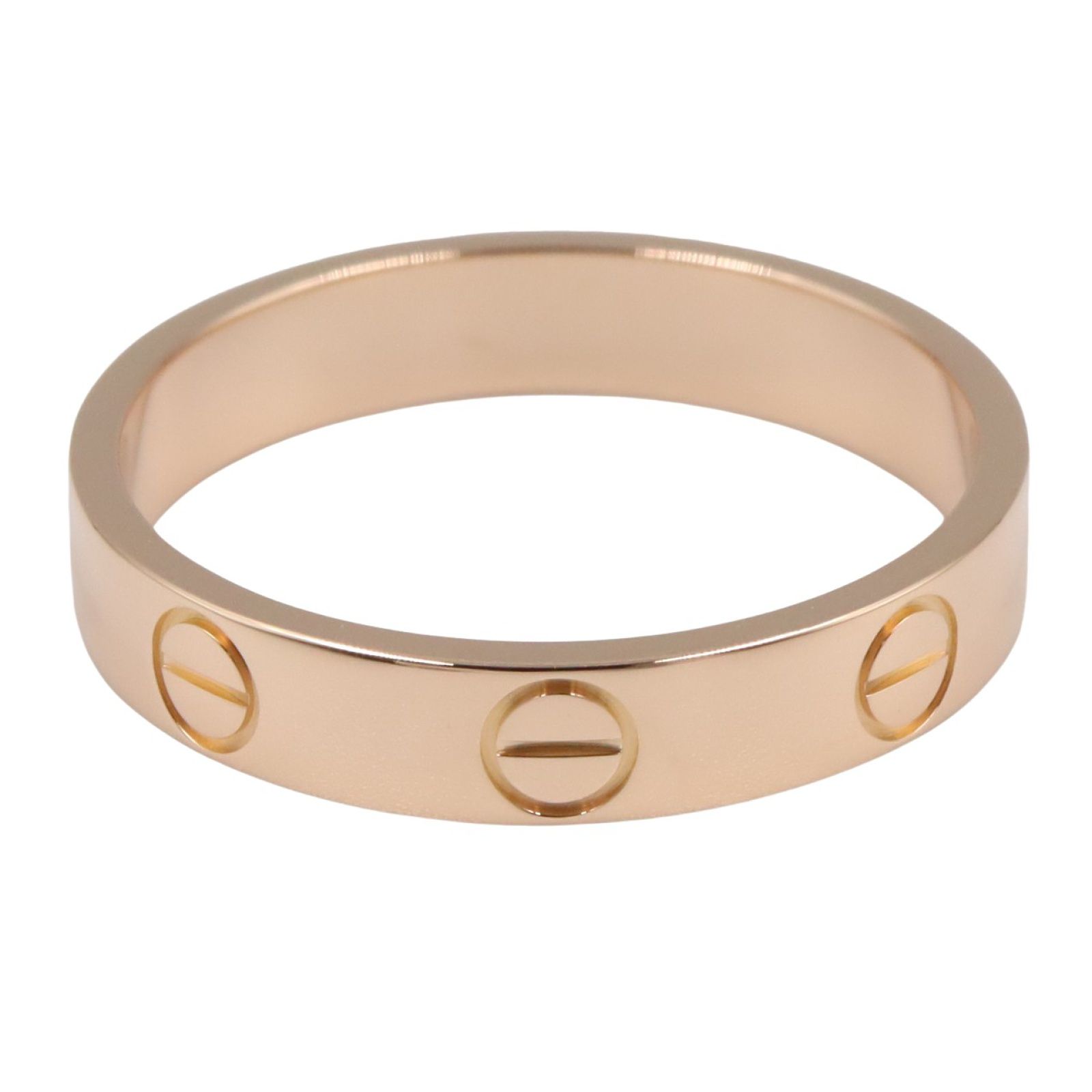 カルティエ CARTIER リング 指輪 ミニラブ リング K18PG ピンクゴールド ミニラブ リング レディース Used A