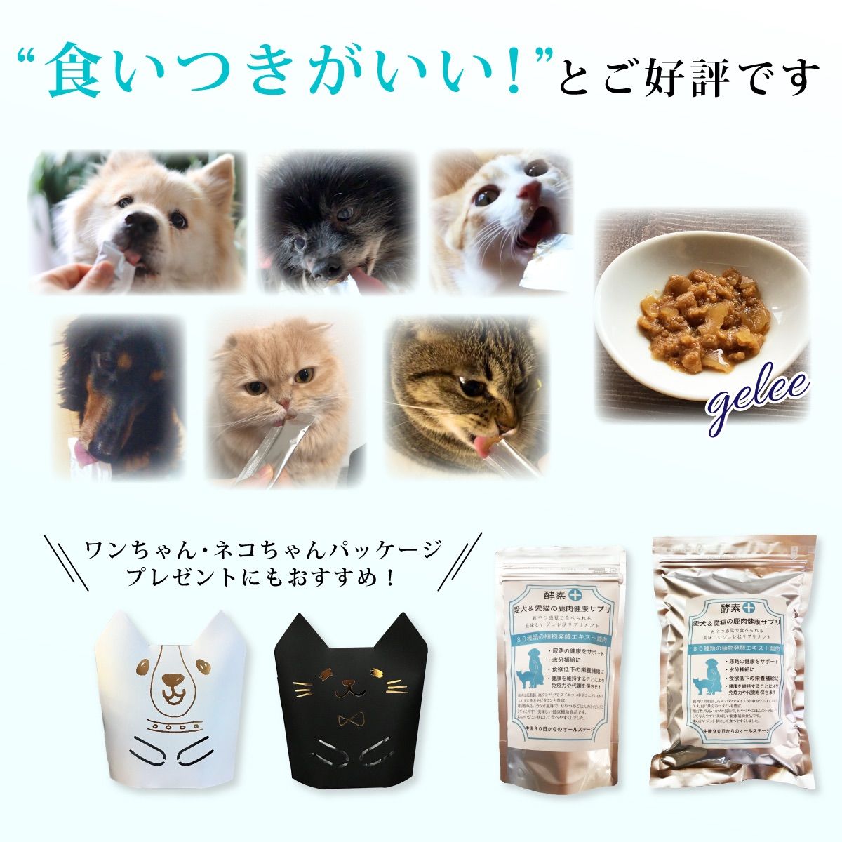 美味しいおやつサプリメント 鹿肉健康ジュレ