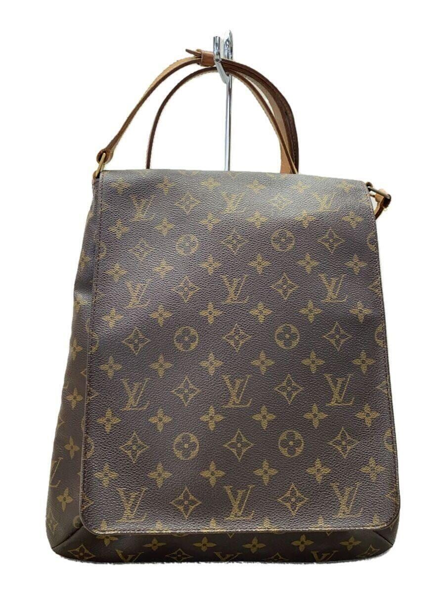 LOUIS VUITTON ミュゼット_モノグラム・キャンバス_BRW PVC ブラウン モノグラム - メルカリ