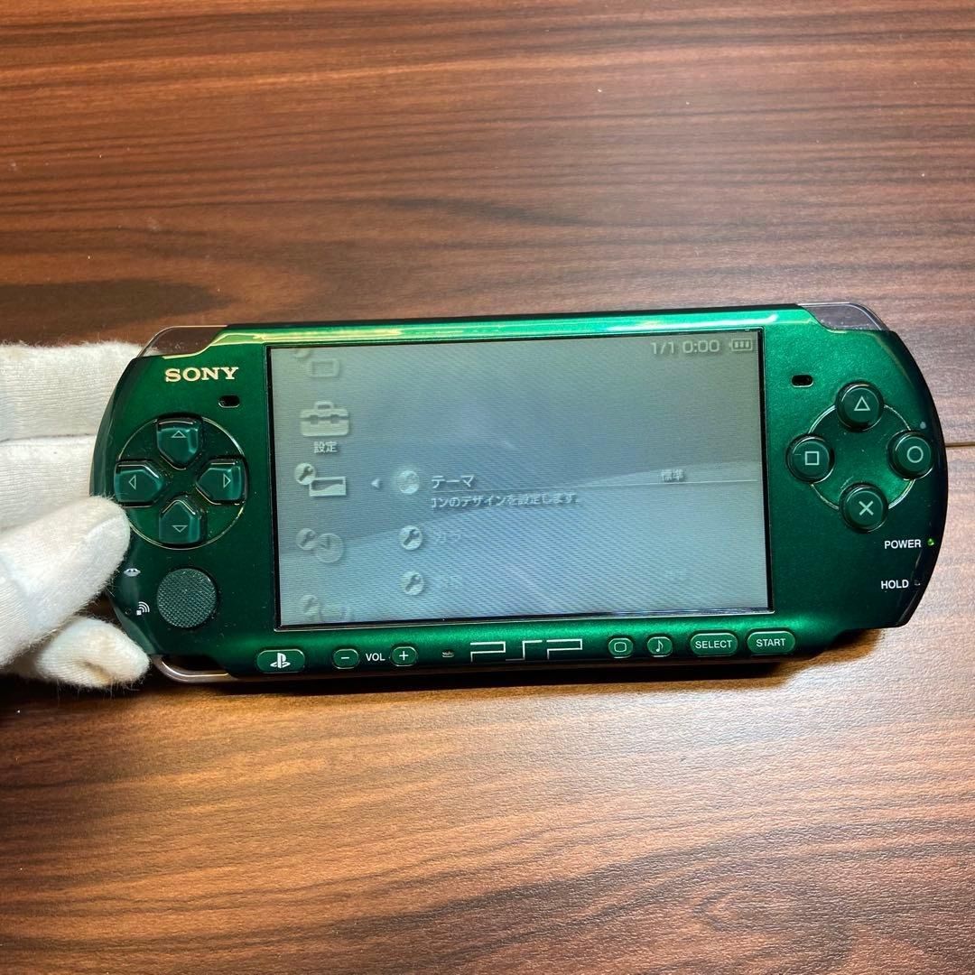 PSP 3000 本体 スピリティッドグリーン 4100 UP786_INFO