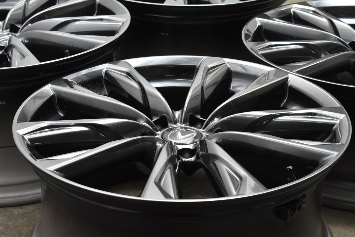 新車外し品】レクサス IS Fスポーツ 純正 19in 8.5J +45 9.5J +