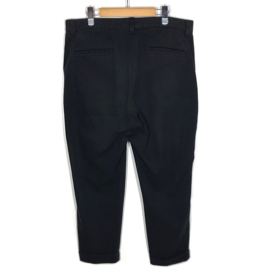 倉吉店 SOPH. ソフ パンツ TURN UP WIDE TAPERED PANTS ワイドテーパードパンツ SOPH-210040 ブラック サイズ XL 107