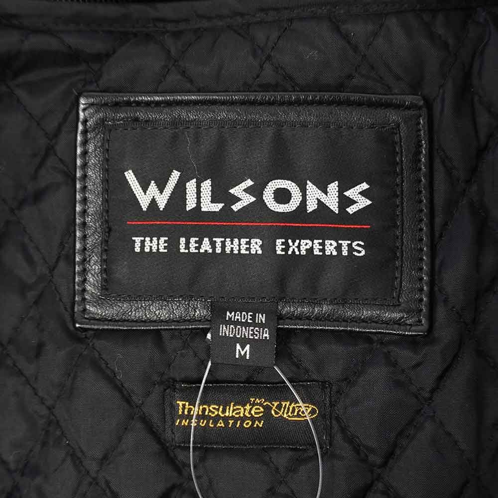 WILSONS ウィルソンズ 美品 90s 90年代 レザースポーツジャケット 本革