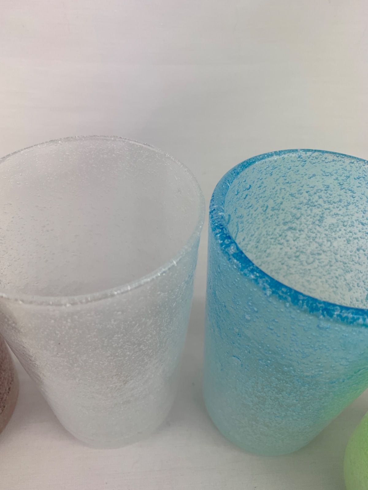 琉球ガラス　琉球グラス　新品未使用品５個含む８個セット 琉球ガラス 琉球グラス 新品未使用品5個含む8個セット 琉球ガラス