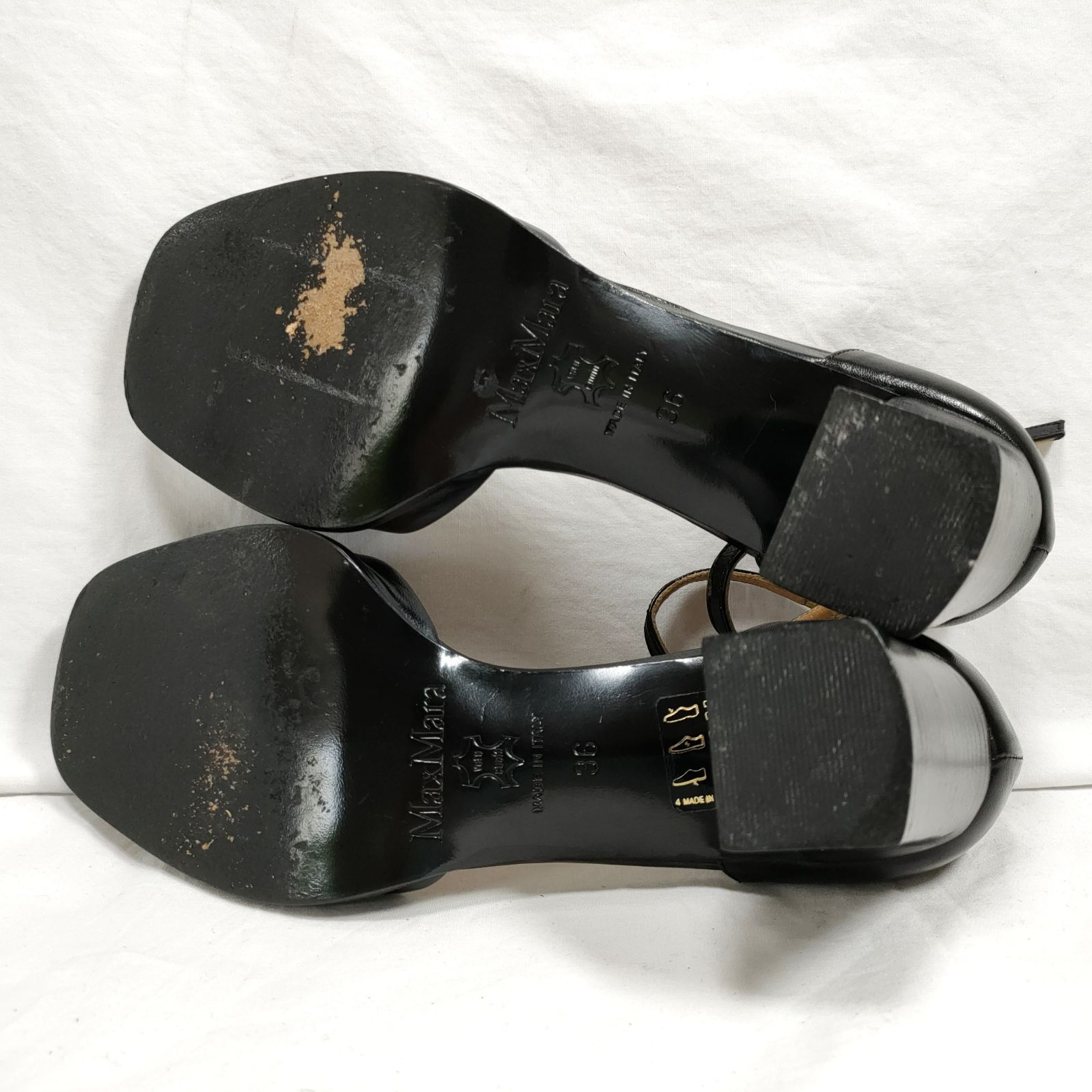 MaxMaraサンダル36.5未使用 美品。MaxMara マックスマーラサンダル36