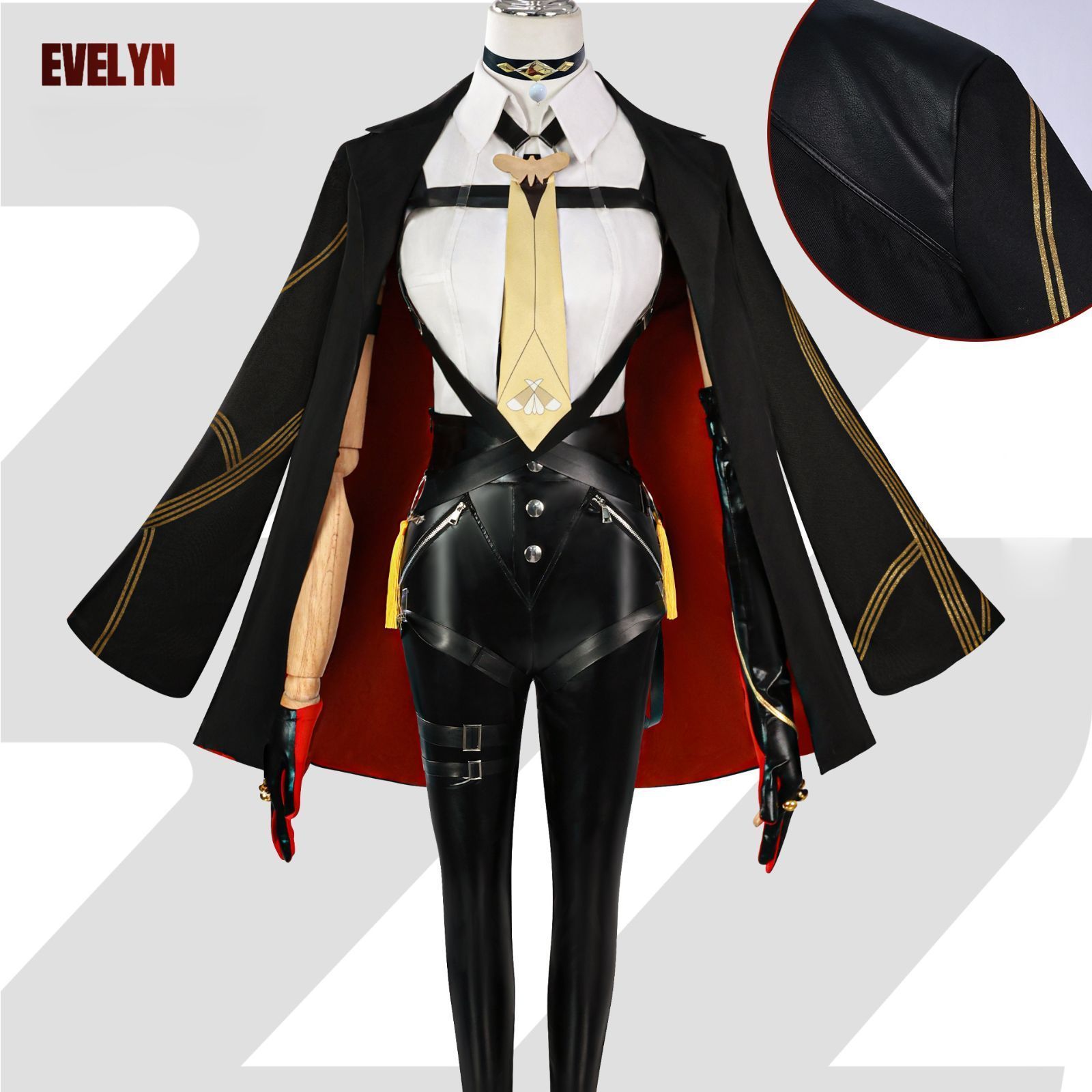 ゼンレスゾーンゼロ Zenless Zone Zero Evelyn イヴリン コスプレ衣装Cosplay 和服 演出服 変装 仮装 日常服 アニメ 祭り 学園祭 文化祭 漫遊展 ハロウィン クリスマス コスチューム