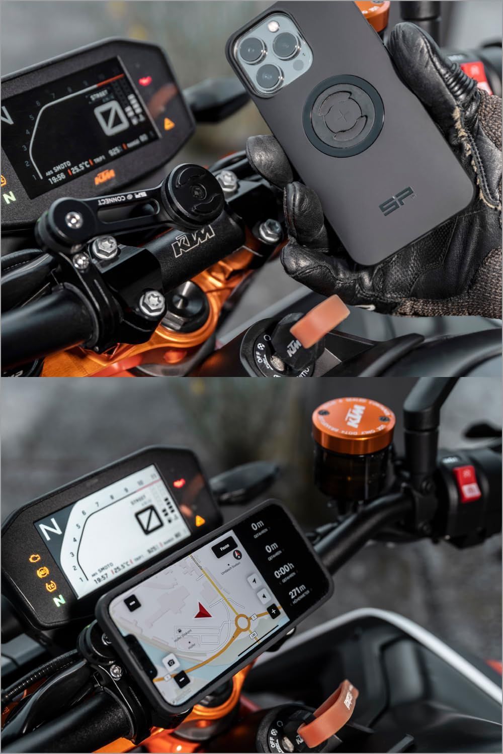 バイク用 スマホホルダー