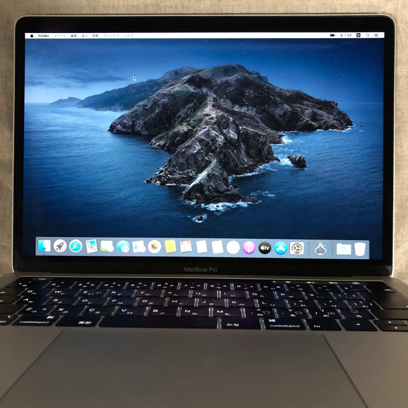 本体のみ】Apple MacBook Pro (13インチ, 2019, Thunderbolt 3ポート x 