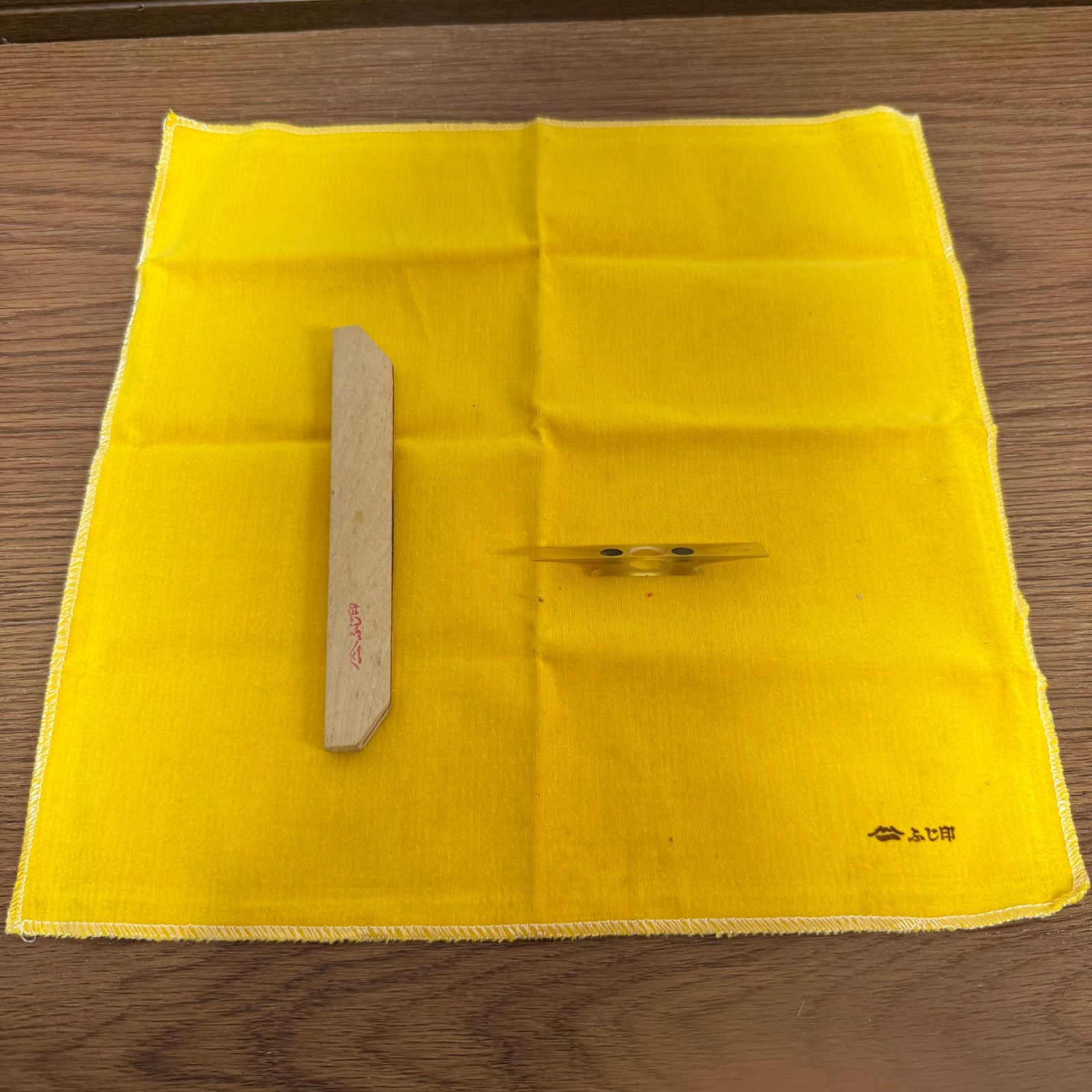 ふじ印 高級品津山撥 七五 鼈甲撥 べっこうばち ふじ印꧂高級品津山撥