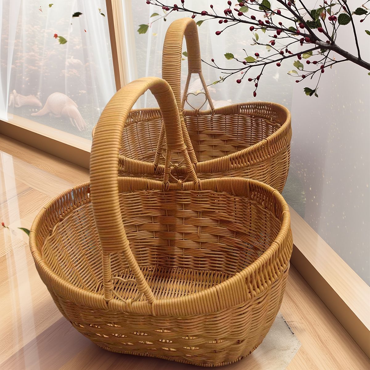 大小セット ショッピング|収納|ピクニック|アウトドア|ギフト包装に最適