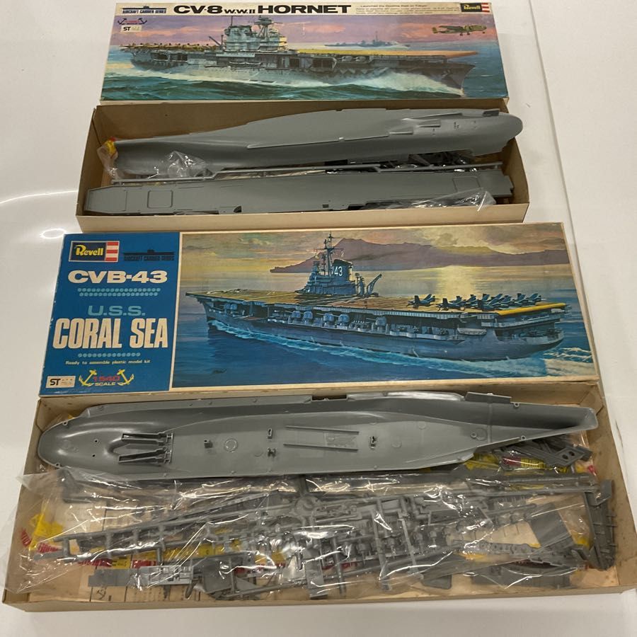 Revell レベル CVB-43 U.S.S. CORAL SEA 1/540 コーラルシー CV-8 W.W. 