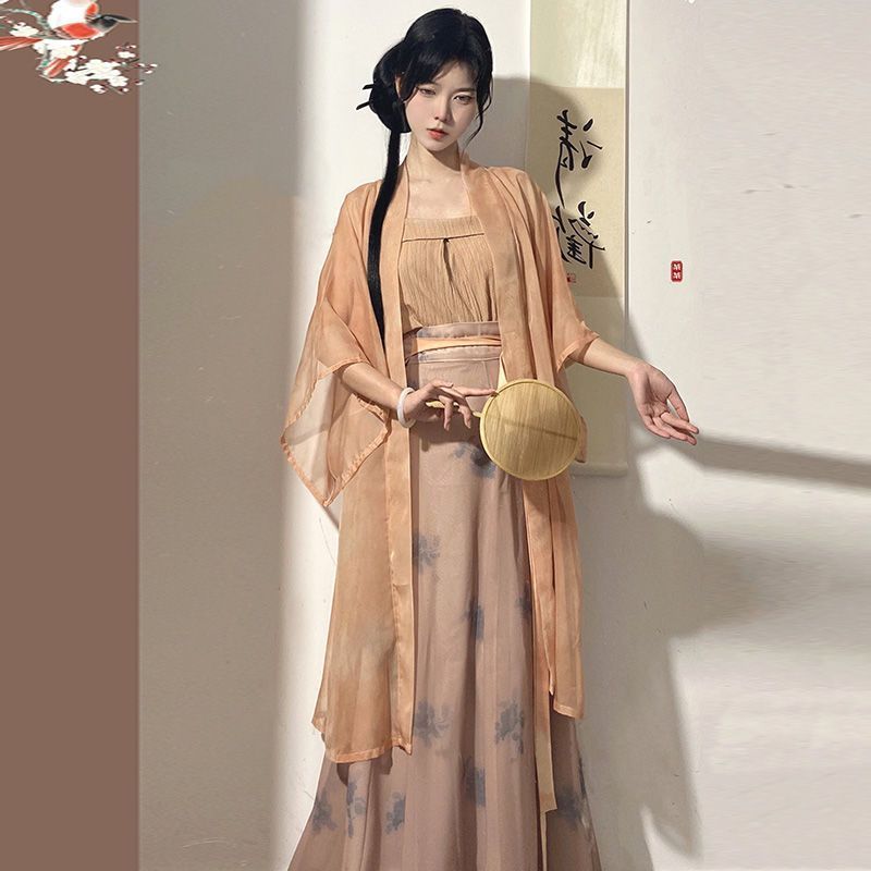 雲染 宋制 夏向け 涼しげで優雅なデザイン 完璧な刺繍装飾 女性向け 日常やイベントに最適