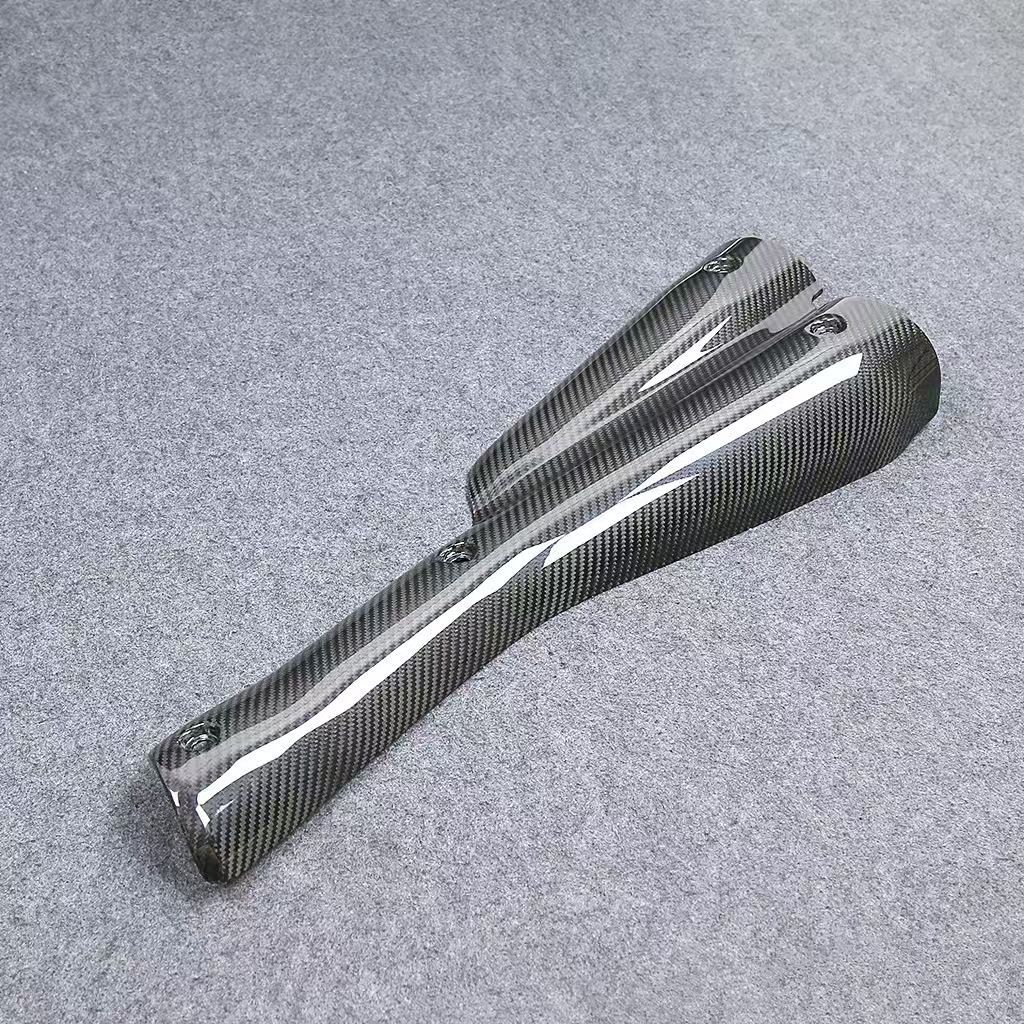 Harley ハーレー RH1250S スポーツスターS 2021-2025 マフラー エキゾーストカバー ヒートシールド カーボンファイバー BRIGHTFACE_UK