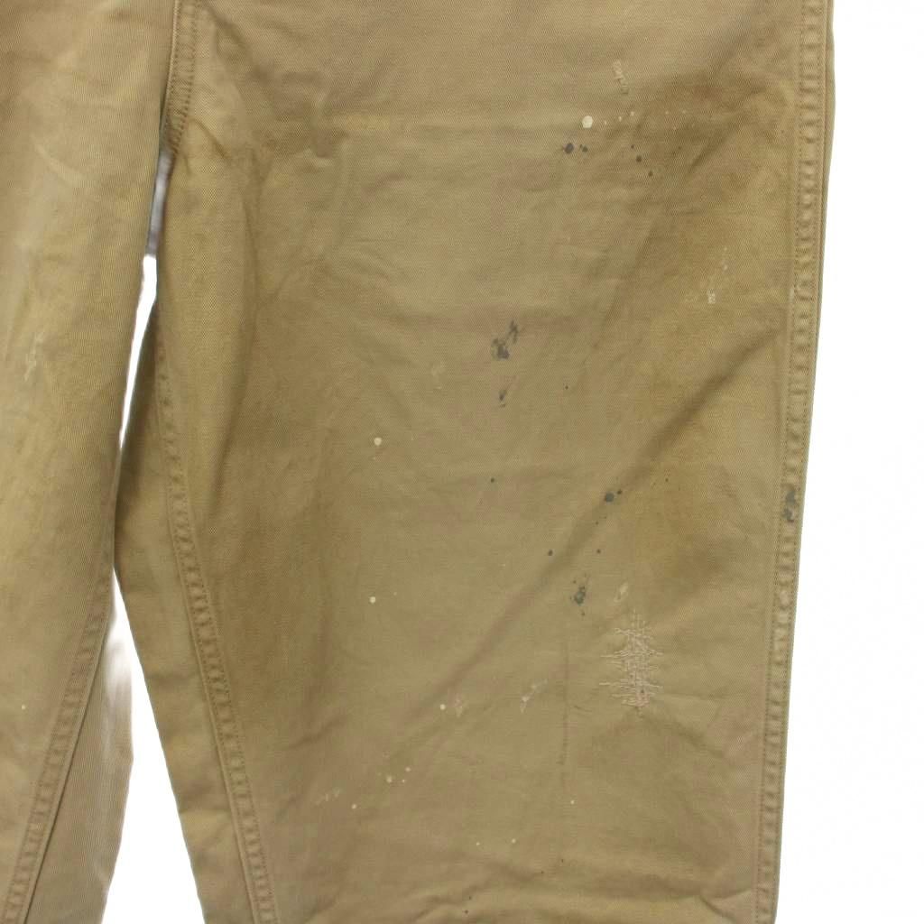 Johnbull　ペイント加工チノ ジョンブル JOHNBULL chino hard worker trousers チノパン パンツ