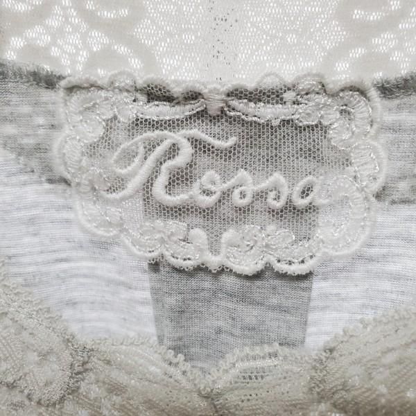 インポートロッサ Rossa レースカットソー 46 /N001 インポート ロッサ 46の通販