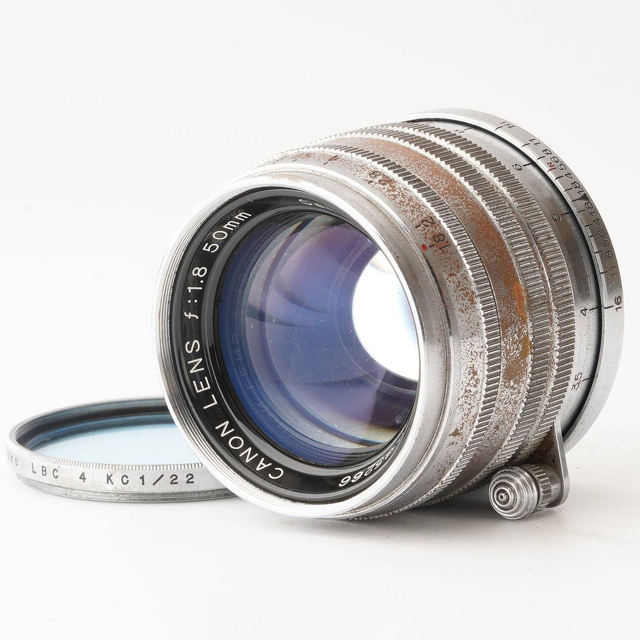 良品 キャノン Canon 50mm F1.8 返品保証 L39マウント キヤノン Canon 50mm F1.8 ライカ L39マウント - メルカリ