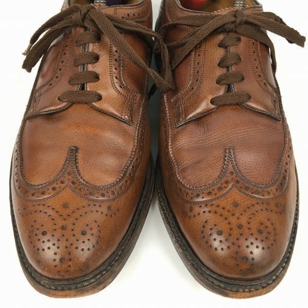 試着交換OK！1972年製? FLORSHEIM/フローシャイム インペリアル ウイングチップ/ケンムール〈ブラウン/茶/BROWN 〉size10.5EEE/28.5程度/メンズ/菅NO.WZD-195 #BUZZBERG - メルカリ