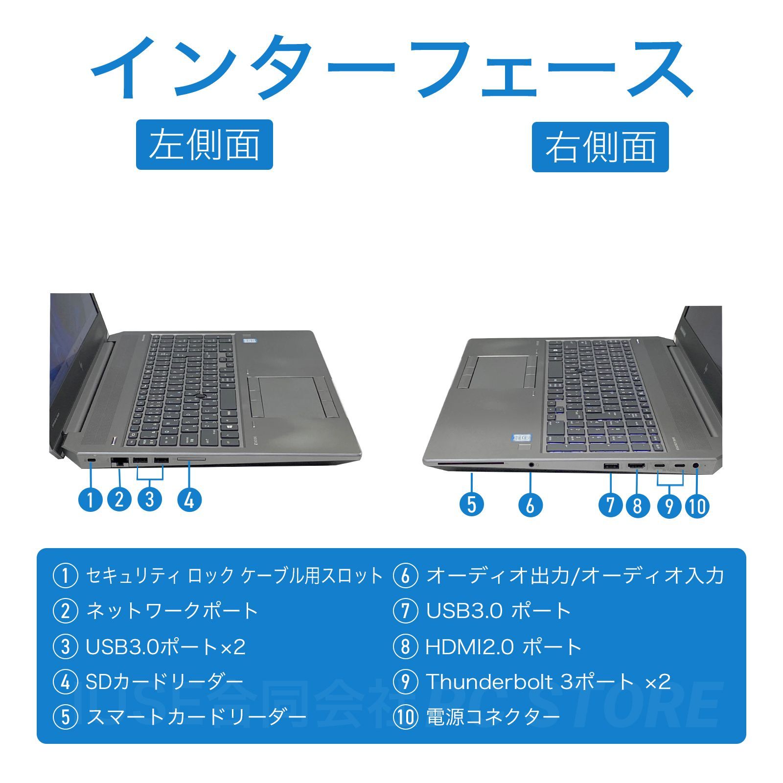 HP ZBook 15 G5 最新Windows11搭載 15.6インチ/第8世代Core  i7-8750H/メモリ24GB/SSD256GB+HDD1TB Microsoft Office 2019  H&B(Word/Excel/PowerPoint)