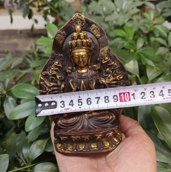 銅製 仏像 荼鬱塁二神 金剛菩薩仏像 鎮宅辟邪 開運 風水 招財 置物 工芸品