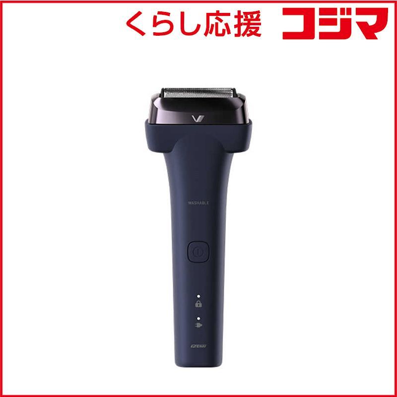 IZUMI 往復式シェーバー V8シリーズ 4枚刃 充電 交流式 4枚刃 AC100V-240V ブルー IZF-V845W-A