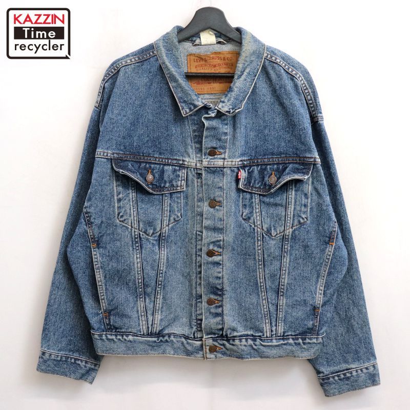 90s Levi s 70598 デニムジャケット メンズ 表記Lサイズ