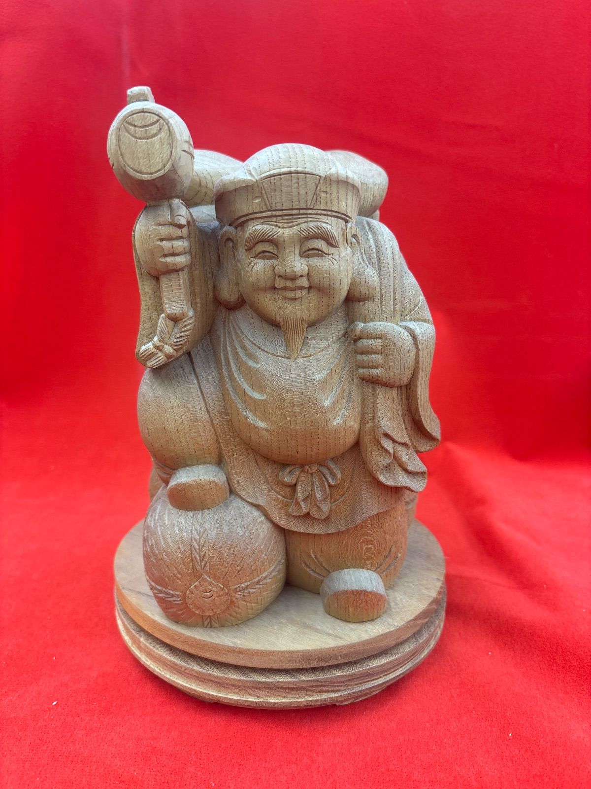 縁起物】 大黒天 旧家蔵出し初出し品】大黒天 大黒様 おそらく真鍮製