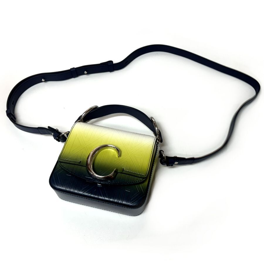 クロエ 2WAYハンドバッグ CHC20SS193 C41 99V 色:GREEN/NAVY