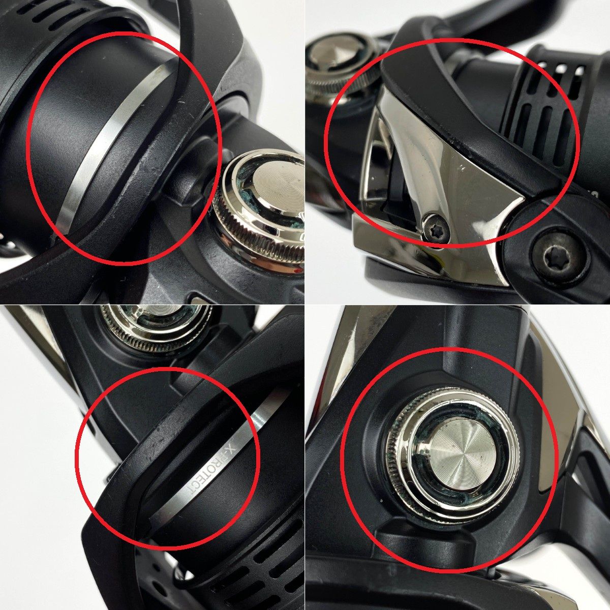 SHIMANO - ##SHIMANO シマノ 20 エクスセンス BB 4000MXG 04200 ハンドルノブ交換 サビ有 SHIMANO シマノ 20 エクスセンス BB 4000MXG 04200 ハンドルノブ