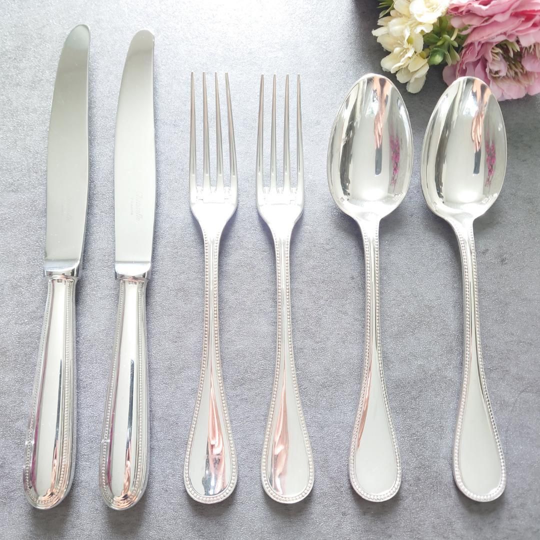 クリストフル パール テーブルサイズ 6点