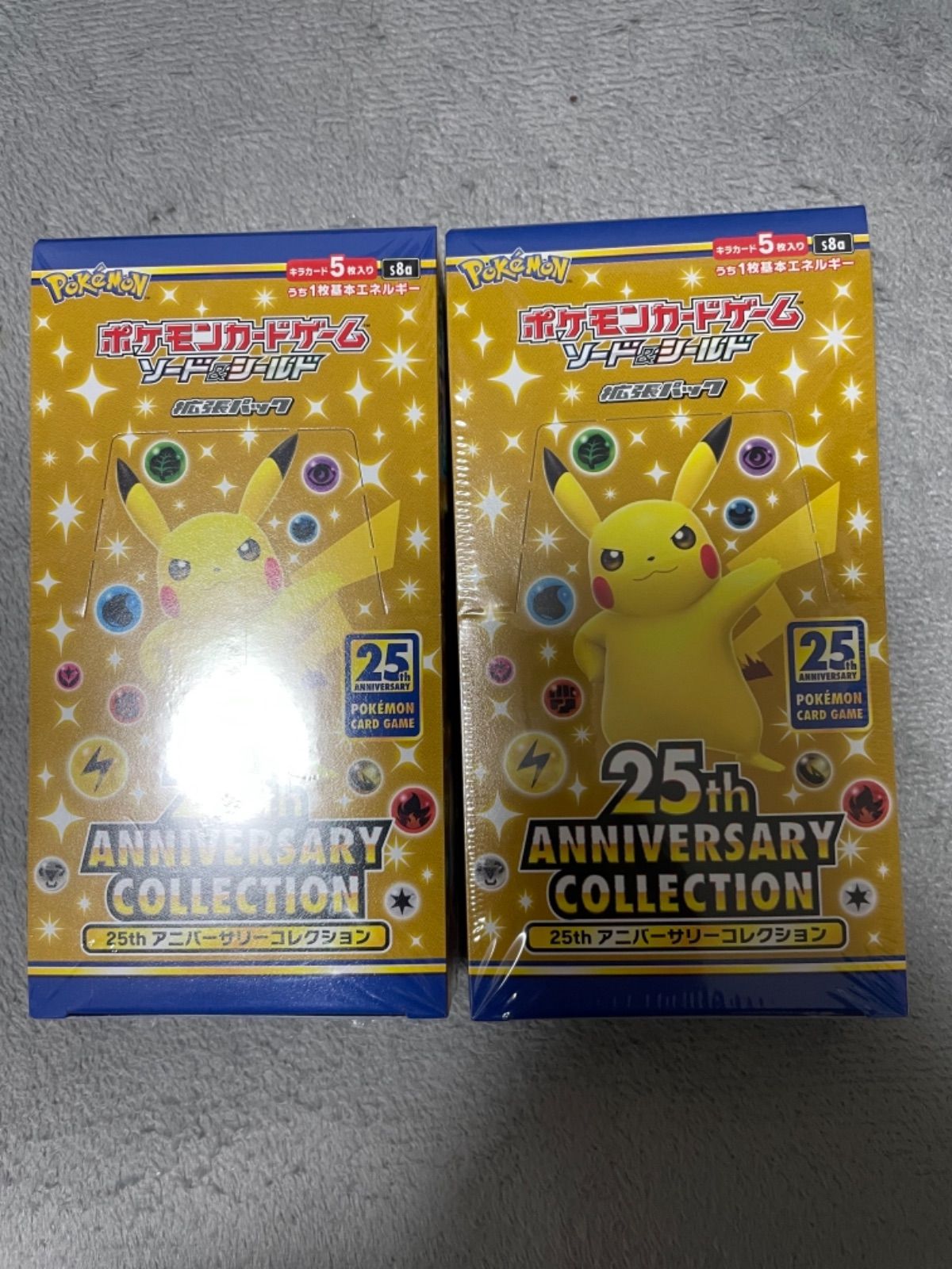ポケモンカード 25th anniversary 2BOX シュリンク付き