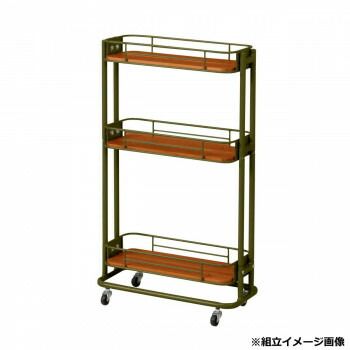 弘益 KOEKI MASH ビーワイケージ スリムワゴン カーキ BCW200OSKA