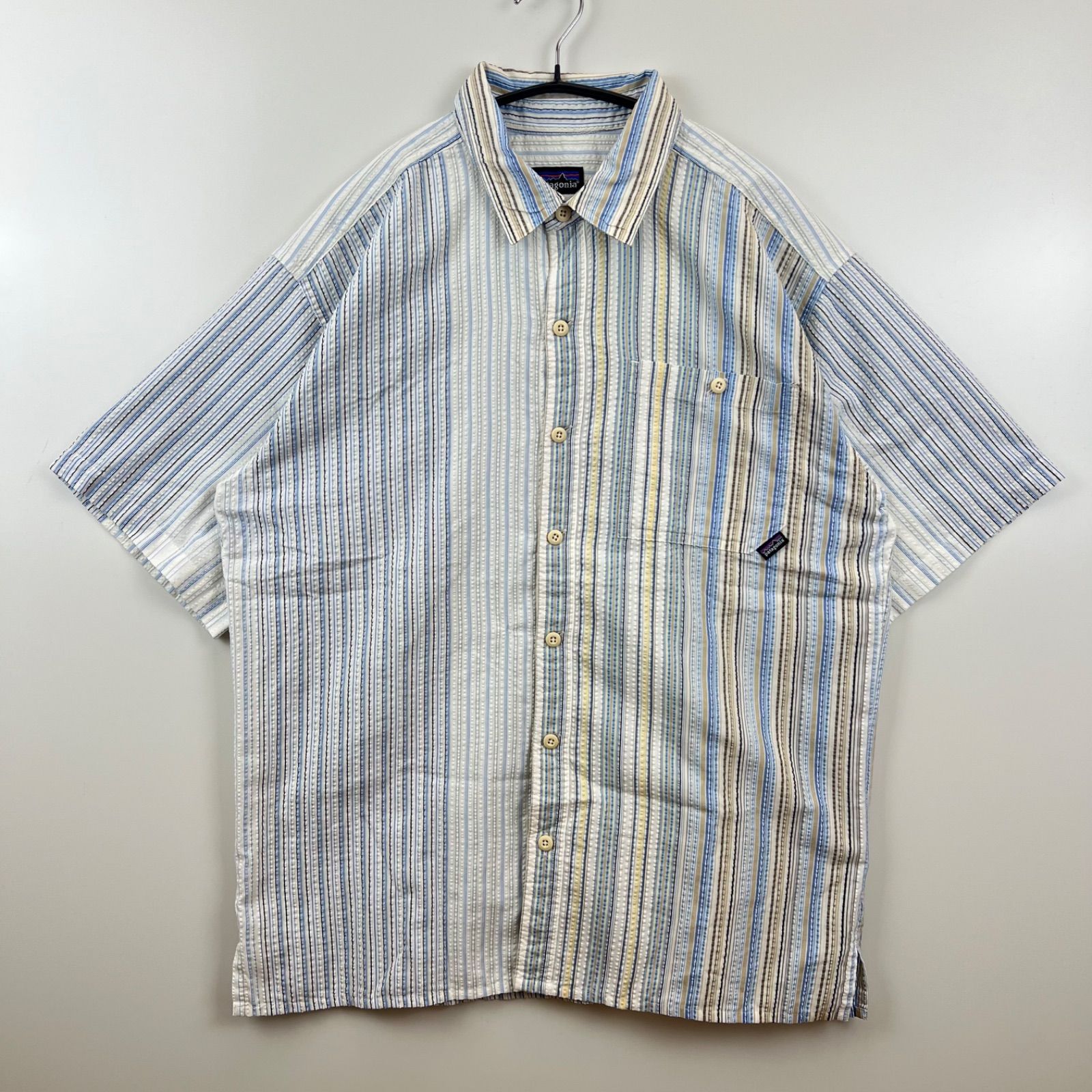 patagonia 00s old 2006 Puckerware Shirt M 52998 パタゴニア