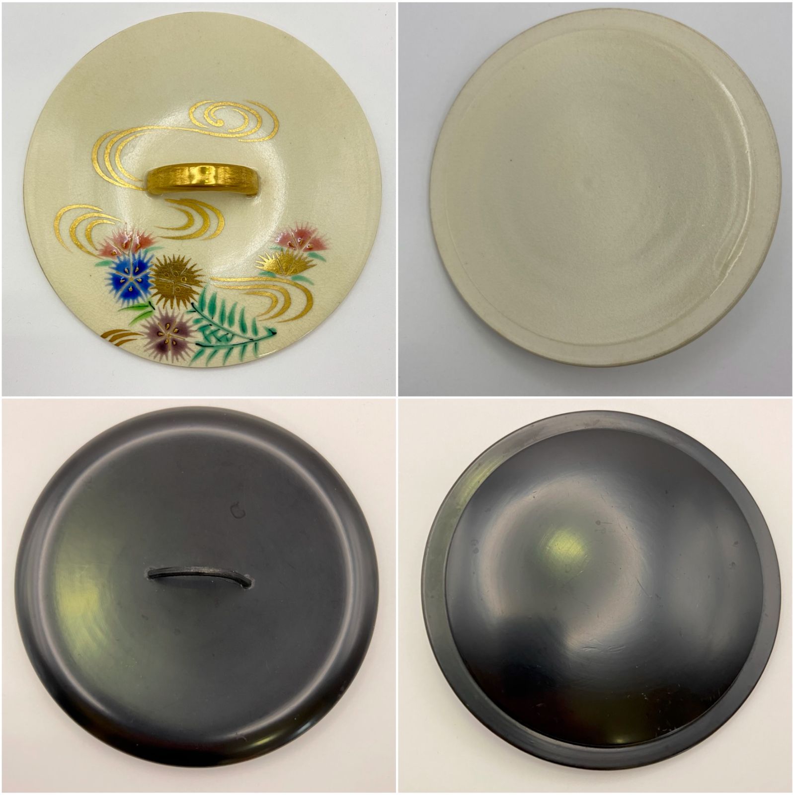 送料込【逢絢亭・新品】茶道具 蓋置 京焼 仁清 秋草の図 御室窯 共箱入り U-ho02330-01.jpg