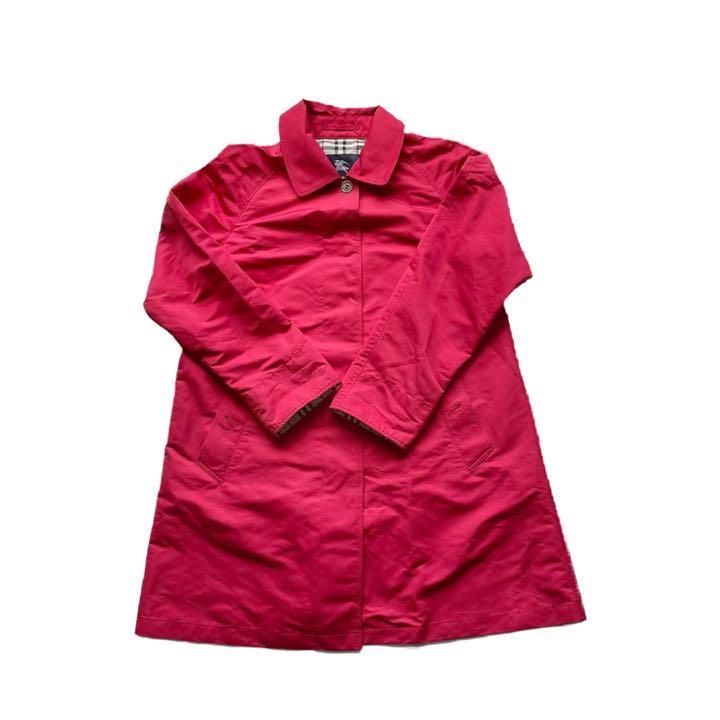 【人気沸騰】 バーバリー BURBERRY 美品 レインコート メタル レディース ジャケット・アウター