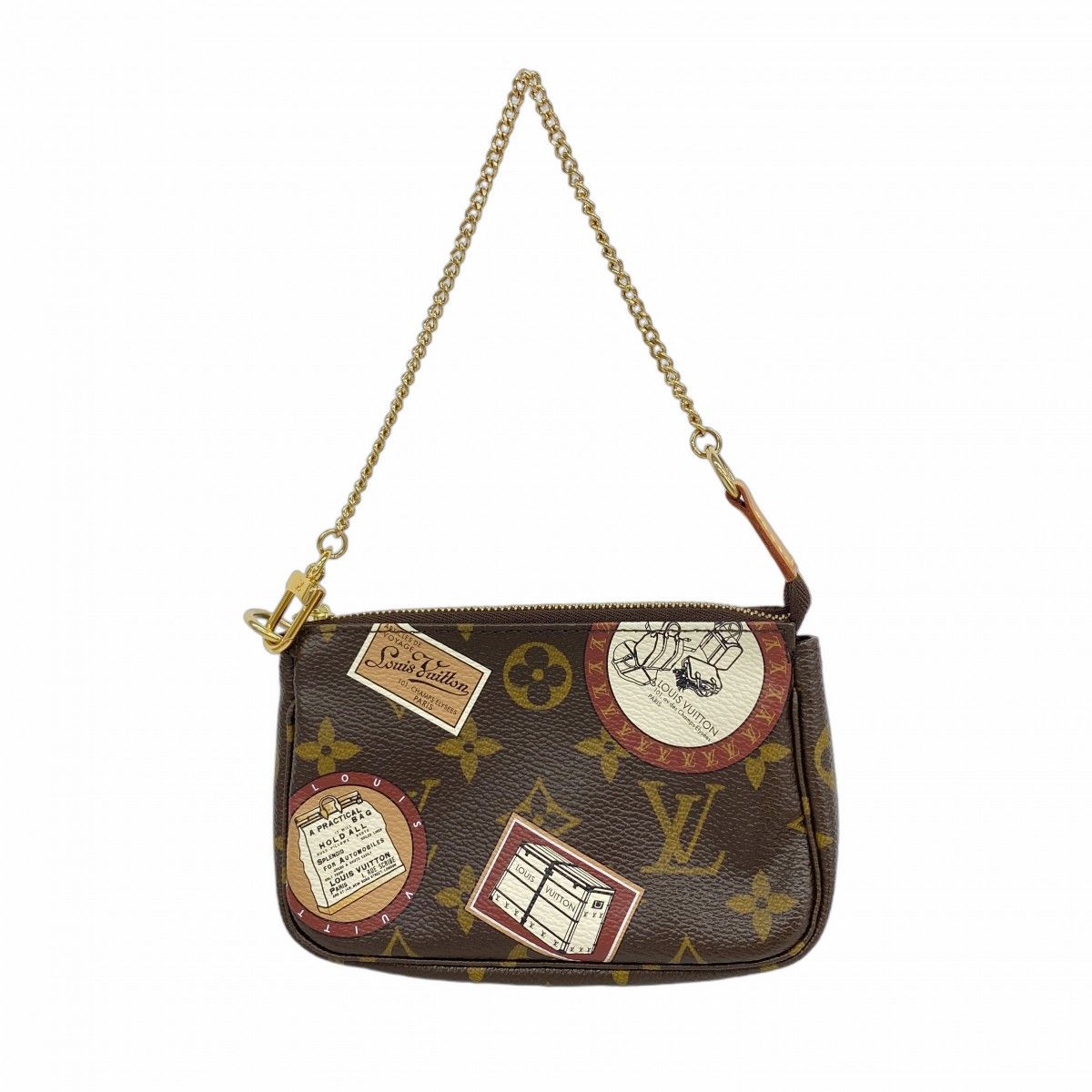 5ic3984-h】ルイヴィトン ポーチ モノグラム ミニポシェットアクセ  