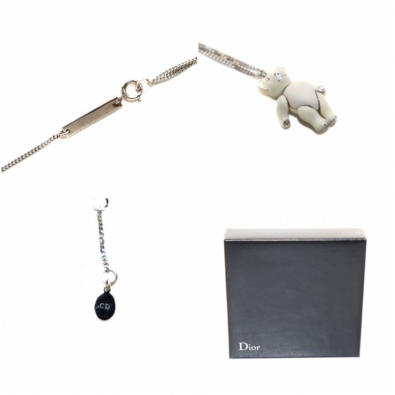 ディオールオム Dior HOMME ネックレス ペンダント テディベア