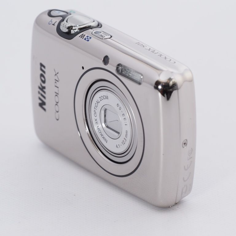 Nikon ニコン COOLPIX S1 コンパクトデジタルカメラ　シルバー Amazon | Nikon デジタルカメラ COOLPIX S01 超小型ボディー