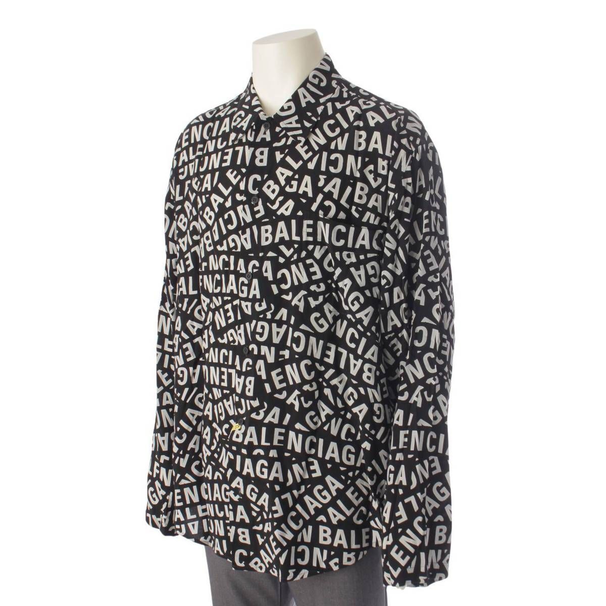 バレンシアガ】Balenciaga 23SS メンズ ロゴプリント オールオーバー 