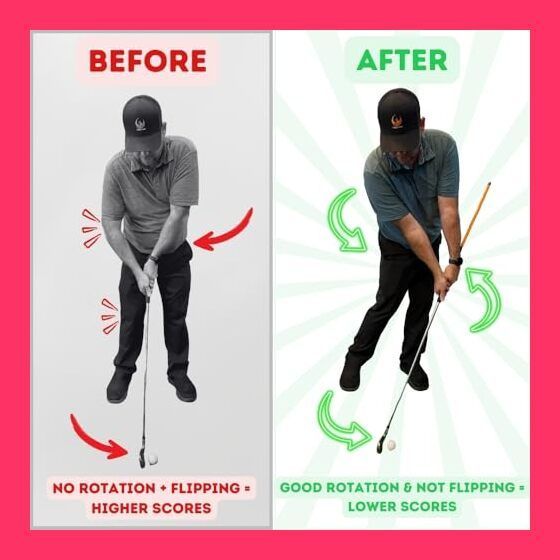 ゴルフ インパクトゾーントレーナー 女性用 青山加織プロ監修 スタッフ