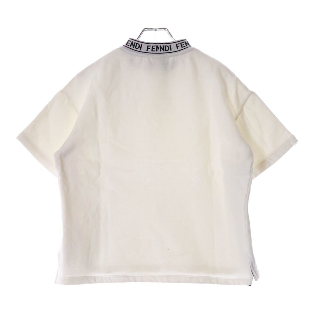 FENDI キッズ Tシャツ ホワイト Fendi - Ivory Cotton Baby T-Shirt | Childrensalon