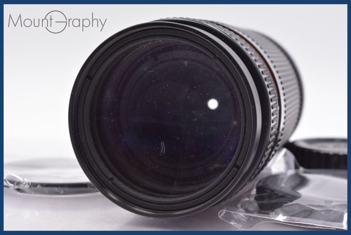 ニコン Nikon AF NIKKOR 75-300mm F4.5-5.6 前後キャップ-レンズフィルター付 完動 同梱可 mj5097