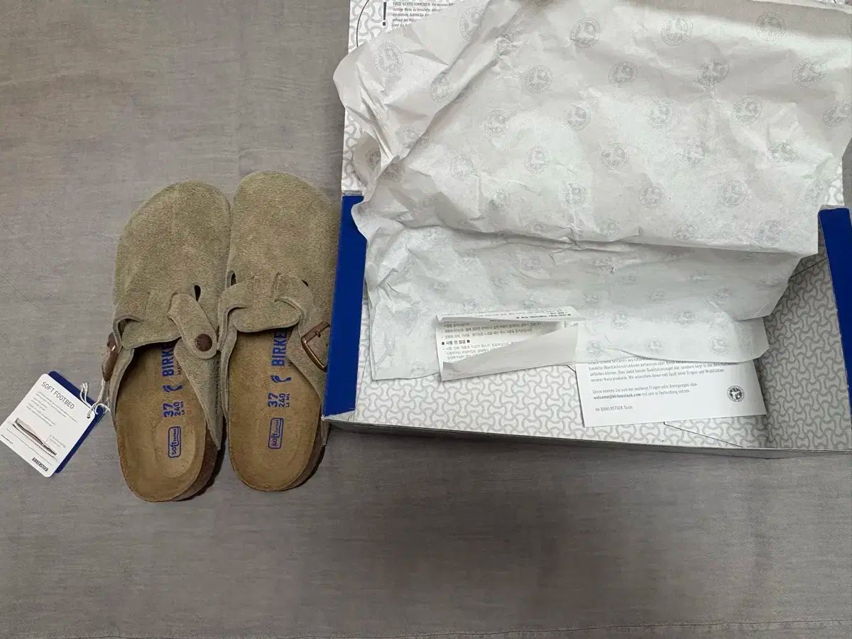 ビルケンシュトック ボストン sfb トープ ナロー 240 37