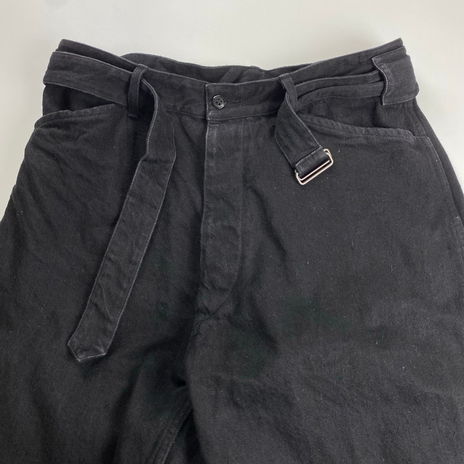 COMOLI コモリ / デニムベルテッドパンツ A03-03001 SIZE：2 - メルカリ