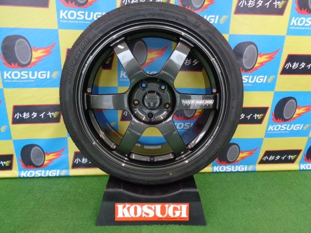 レイズ ボルクレーシング TE37 SAGA S-plus エスプラス 8.5J-18 5H114