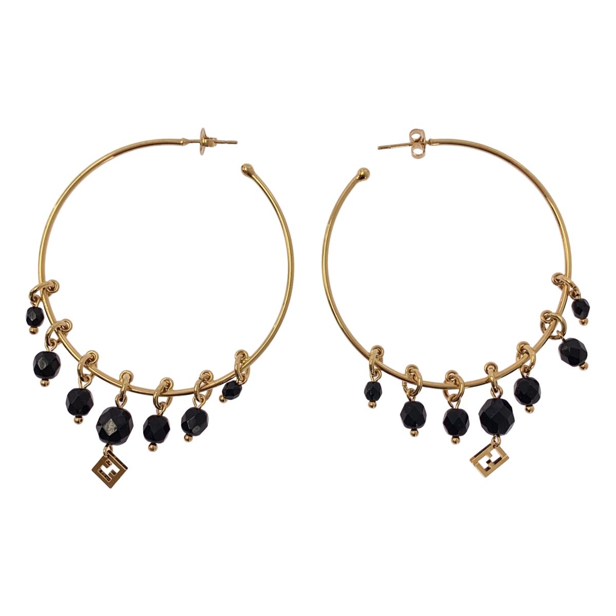 美品】 FENDI / フェンディ | 2セット ペア ズッカ ロゴチャーム 装飾