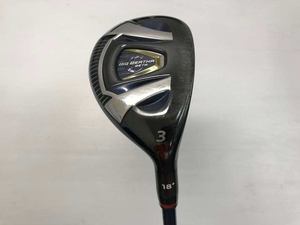 【即納】BIG BERTHA BETA 2016 | 18 | R | GP for BIG BERTHA | 中古 | ユーティリティ | キャロウェイ